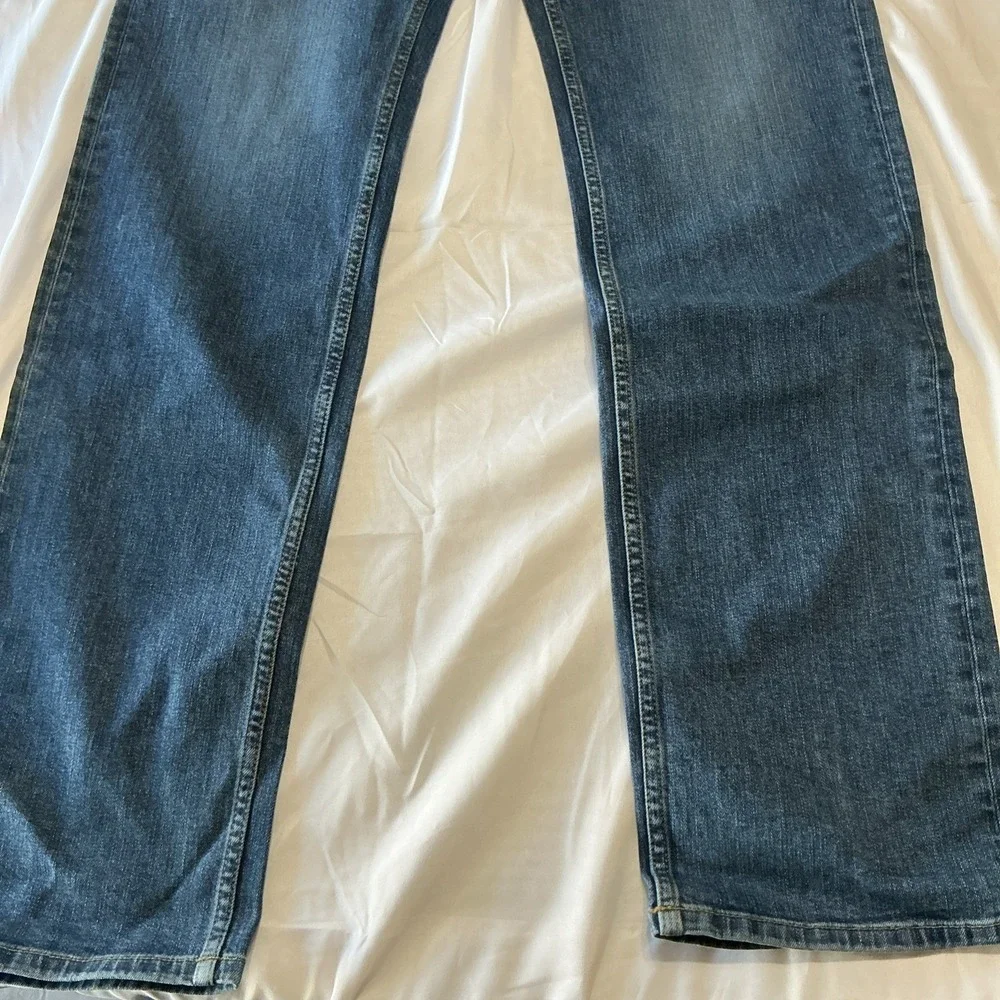 SLATE Denim & Co New Classic Straight Jeans 34x34 Men's MADE IN USA MSRP $198